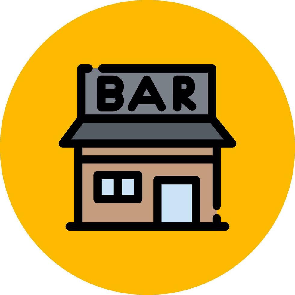 bar creatief icoon ontwerp vector