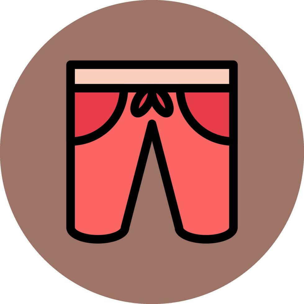 shorts creatief icoon ontwerp vector