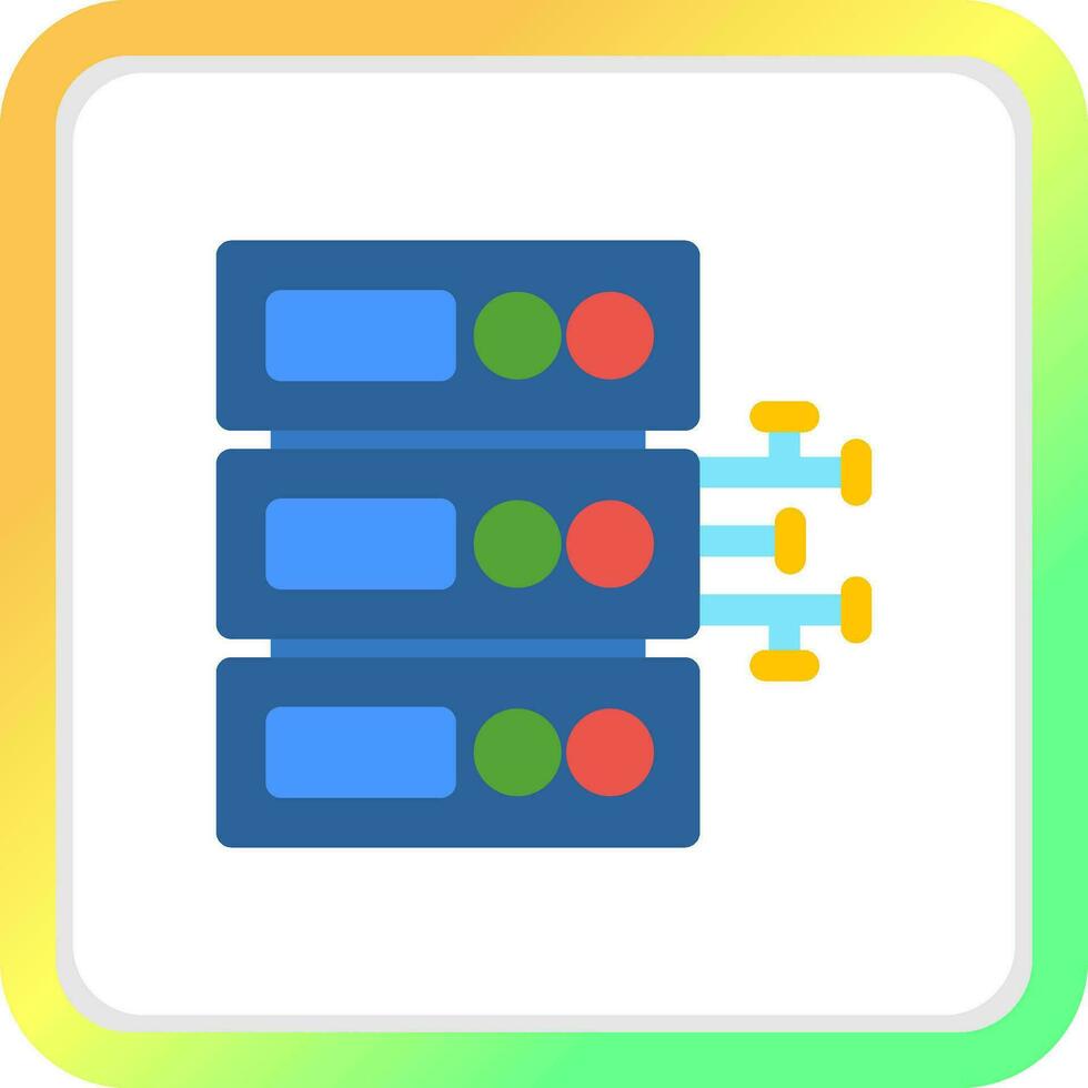 databank creatief icoon ontwerp vector