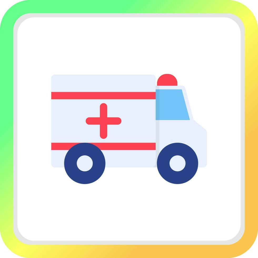 ambulance creatief icoon ontwerp vector