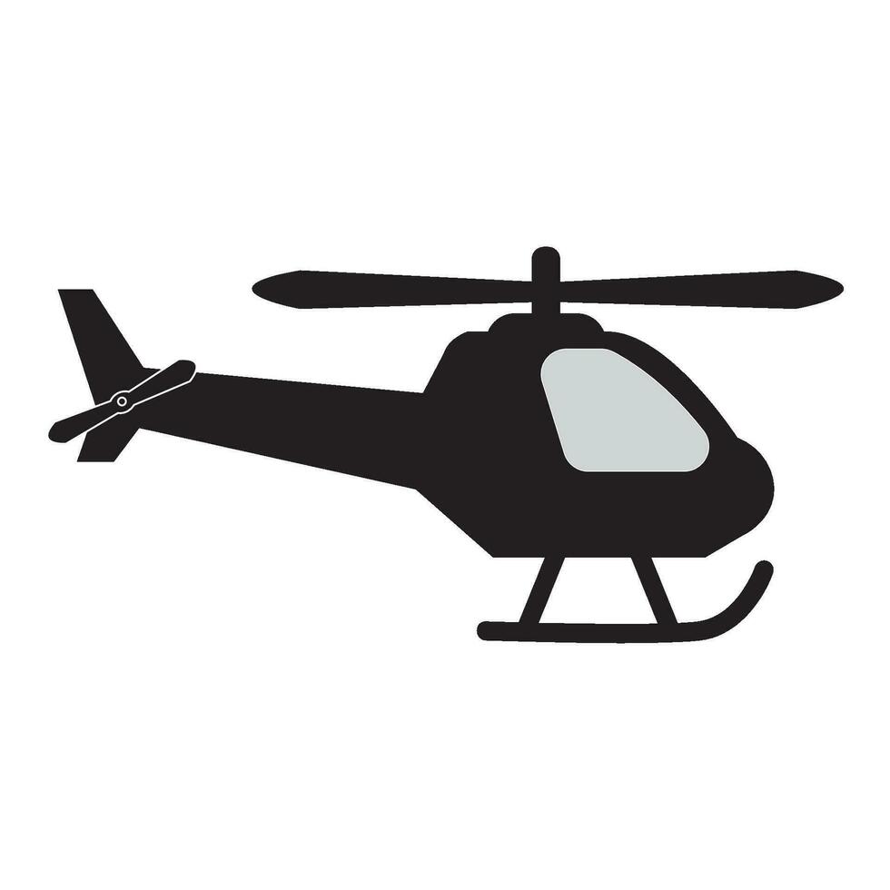 helikopter icoon logo vector ontwerp sjabloon