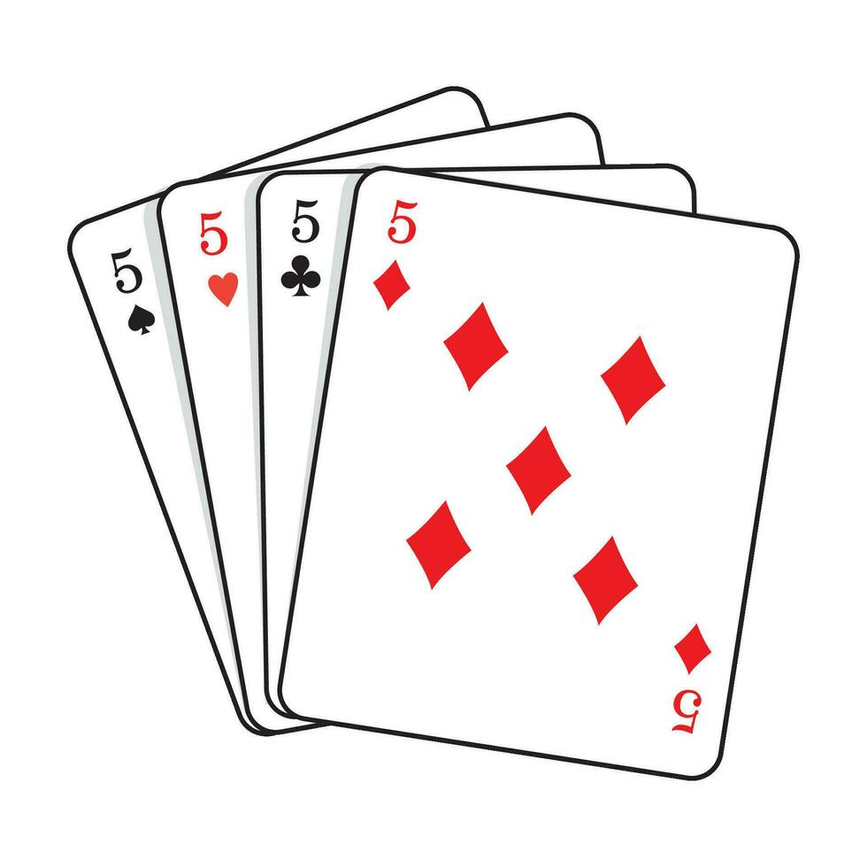 spelen kaarten icoon logo vector ontwerp sjabloon