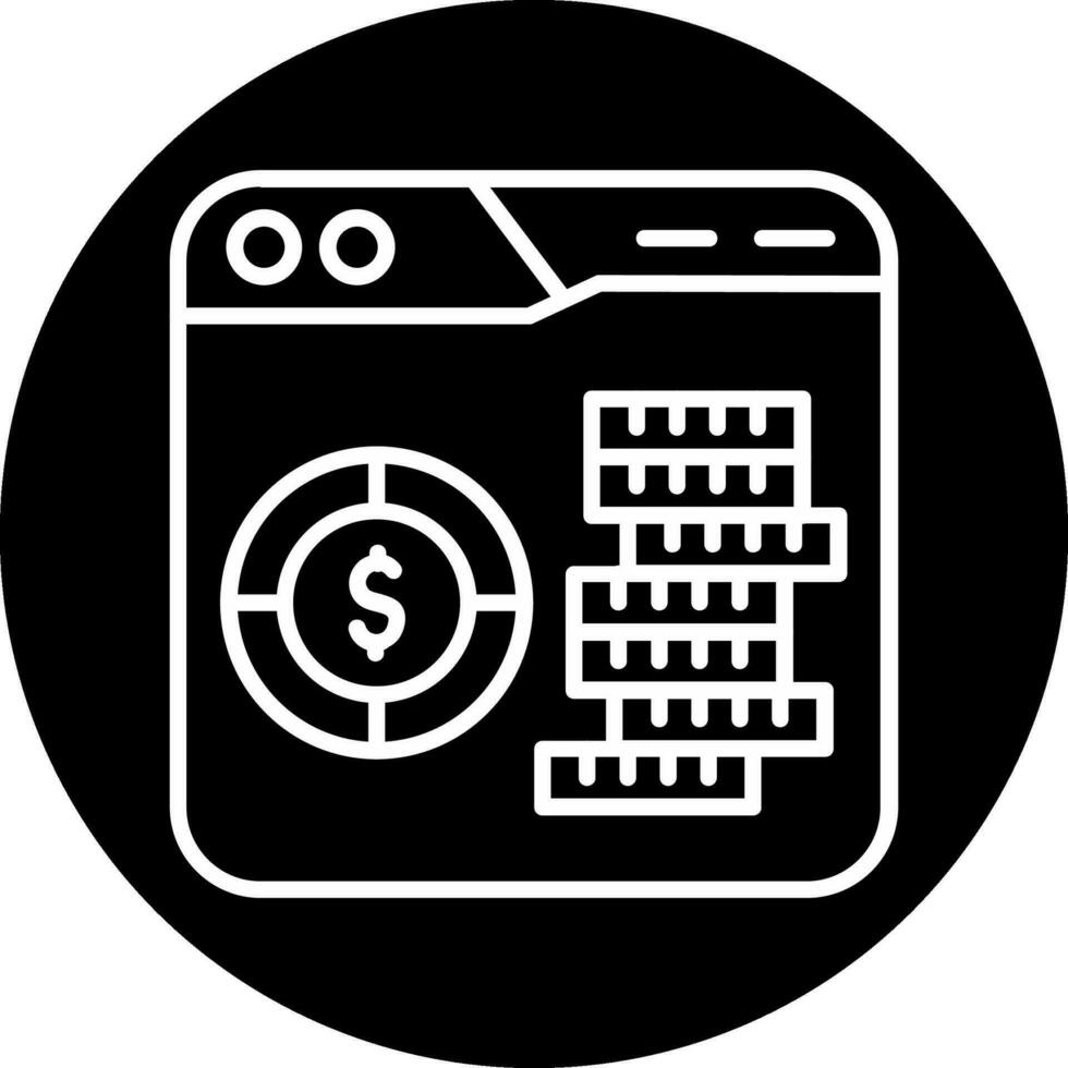 contant geld vector pictogram