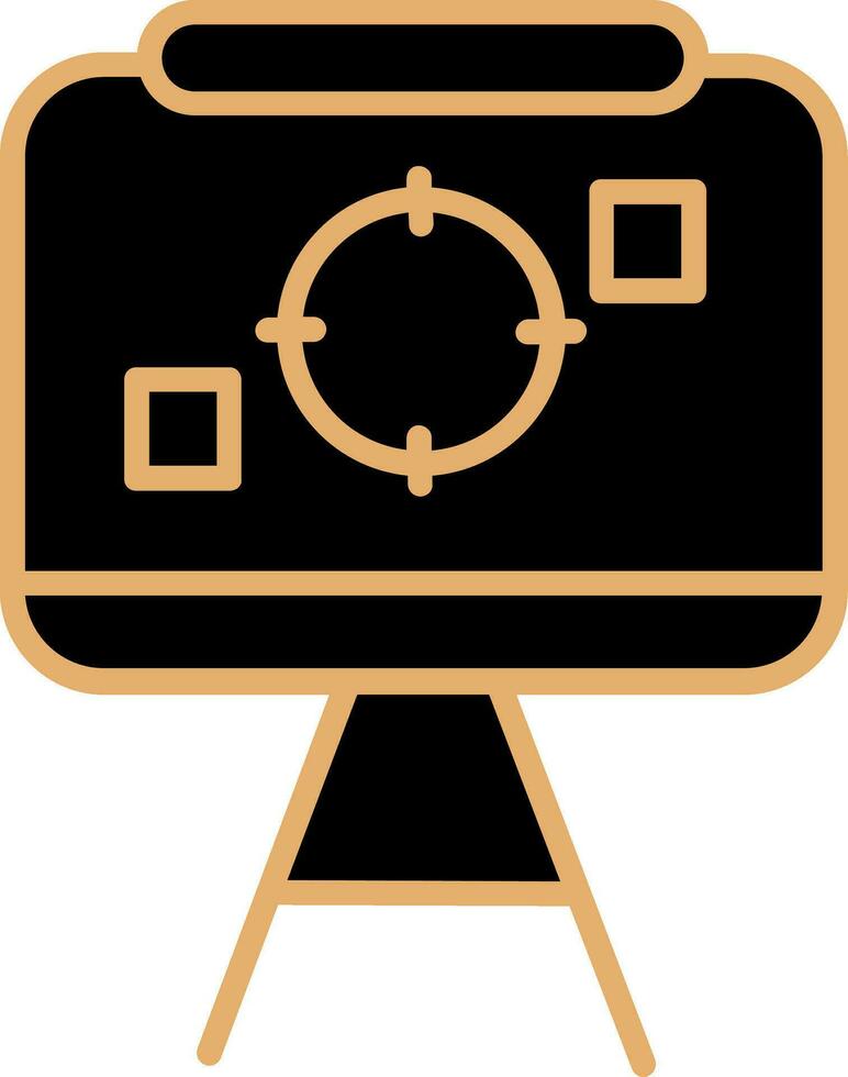 presentatie vector pictogram