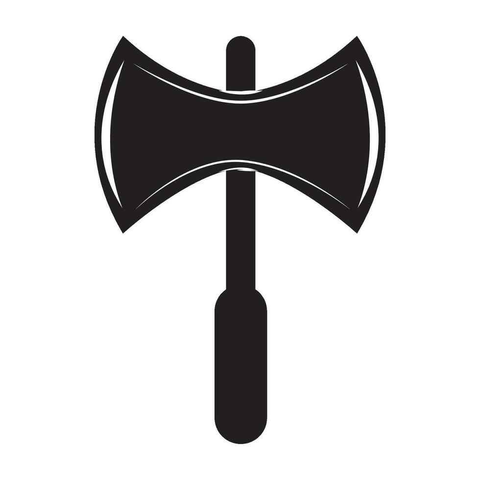 bijl icoon logo vector ontwerp sjabloon