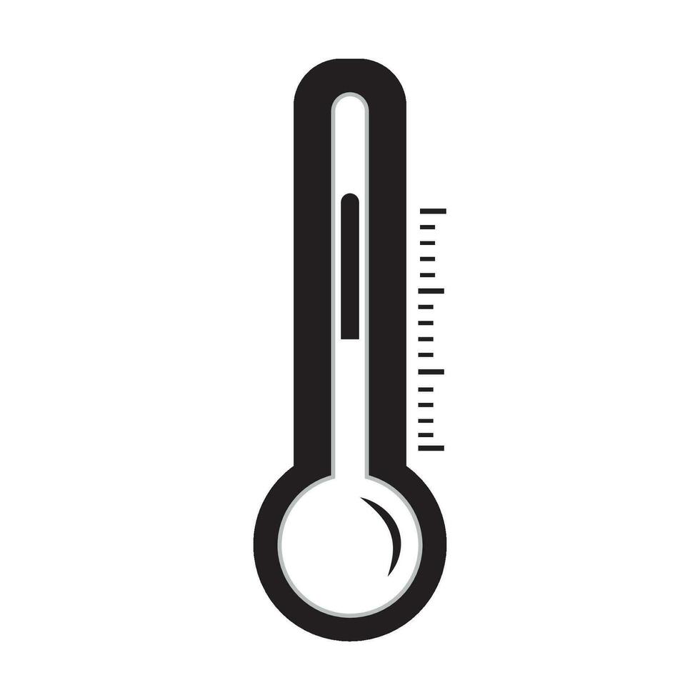 thermometer icoon logo vector ontwerp sjabloon