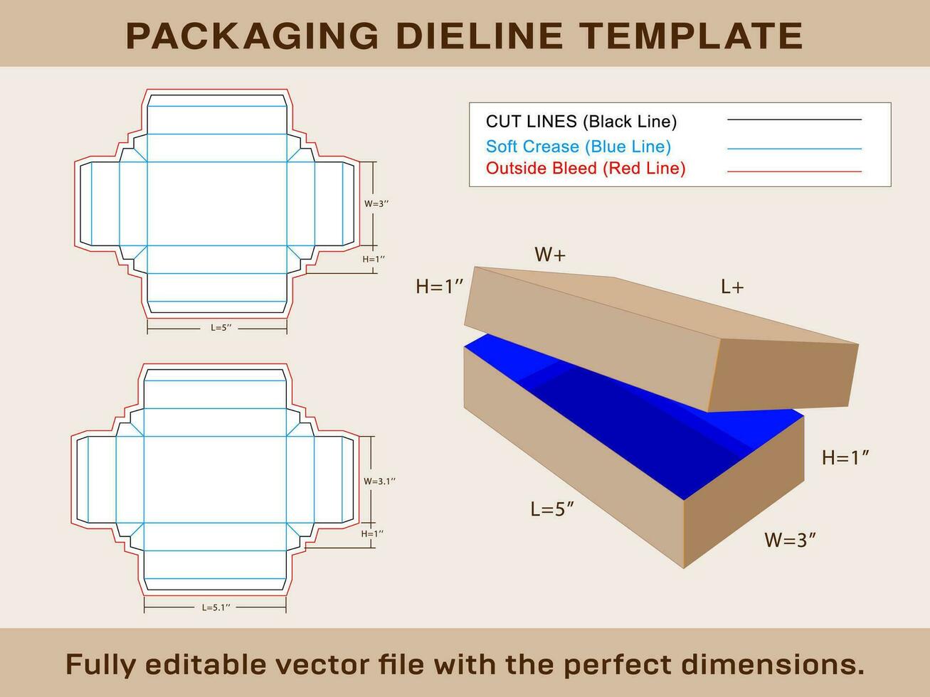 verpakking doos, rechthoek doos, schoen doos, dieline sjabloon en 3d doos vector