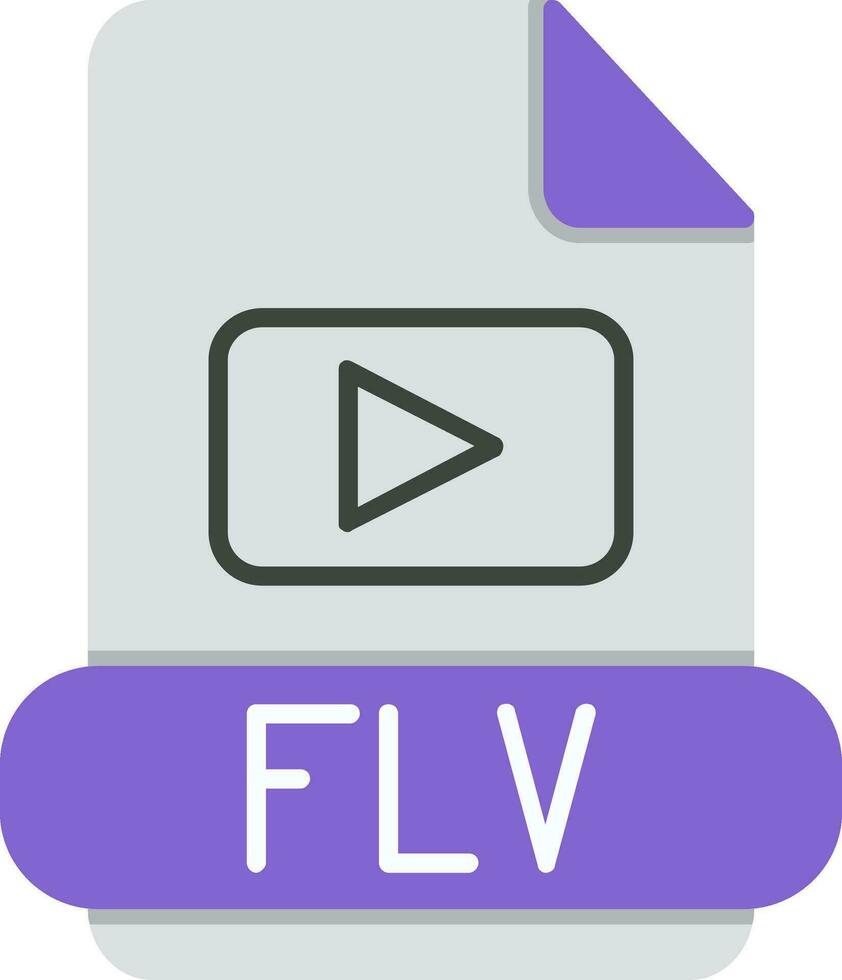 flv vlak icoon vector