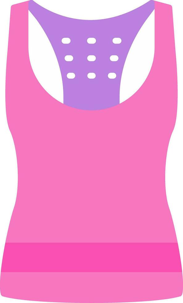 tank top vlak icoon vector