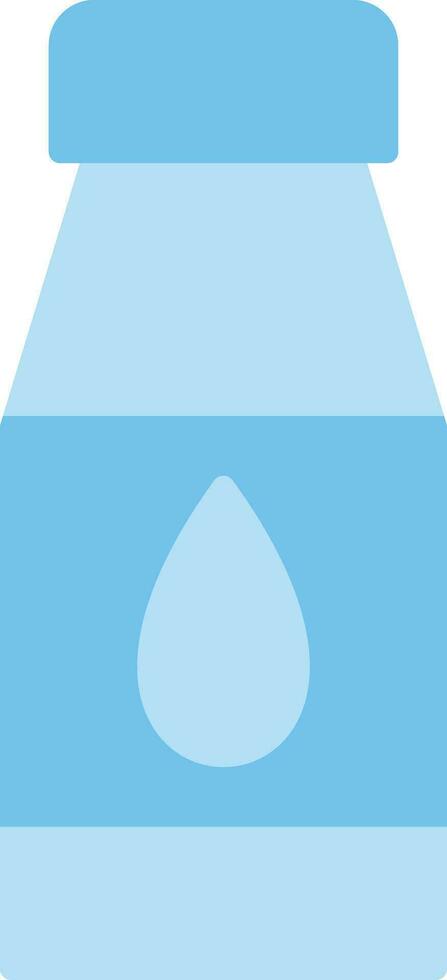 water flessen vlak icoon vector