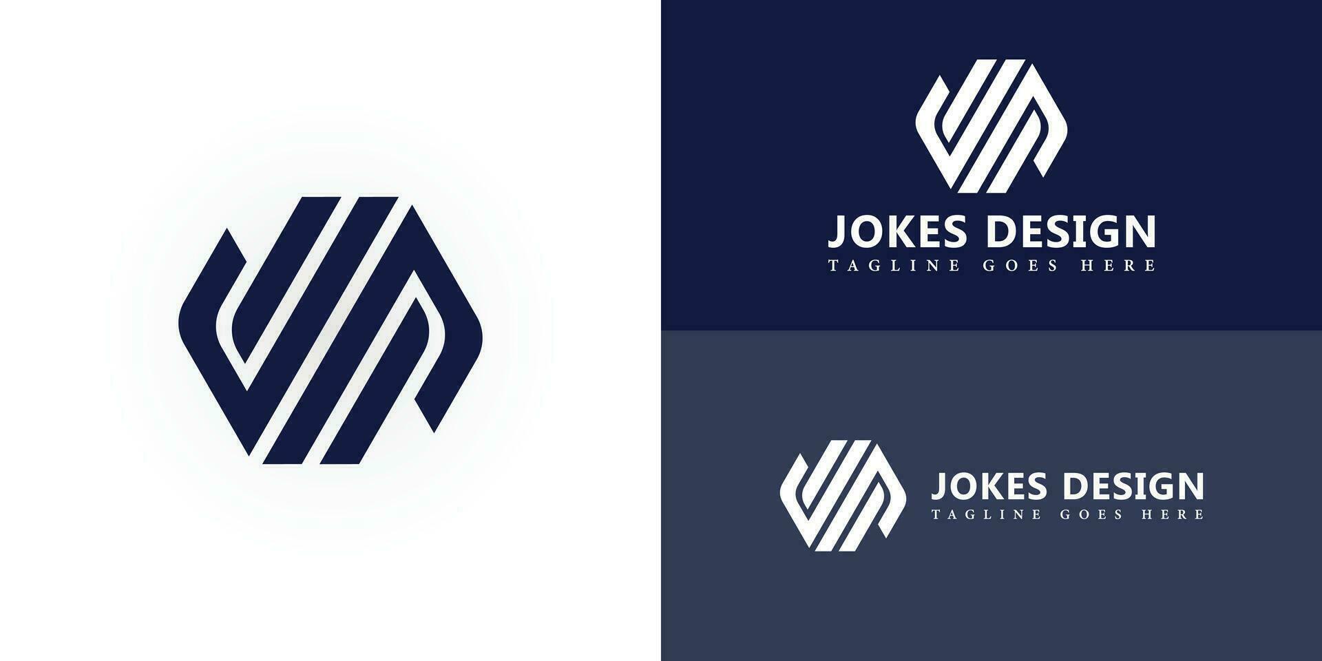 abstract eerste brief jd of dj logo in blauw marine kleur geïsoleerd in wit achtergrond. jd logo is een weinig uitleg van de concept van de logo een uniek jd brief met schoon, Doorzichtig, en dik lijnen vector