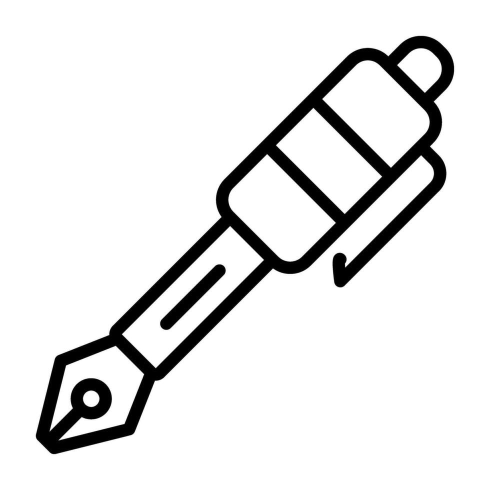 fontein pen vector icoon