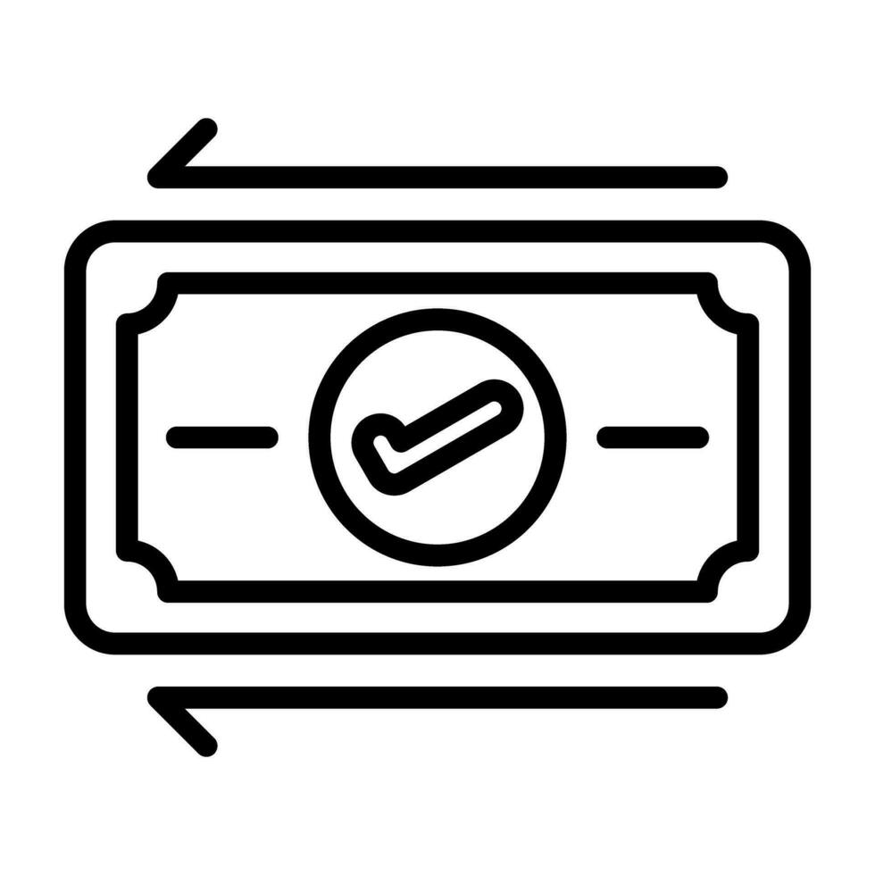 geld terug garantie vector icoon