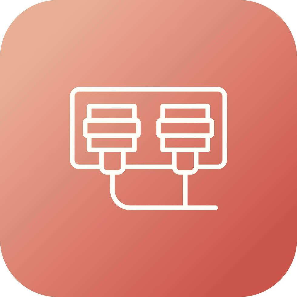 stopcontact vector pictogram