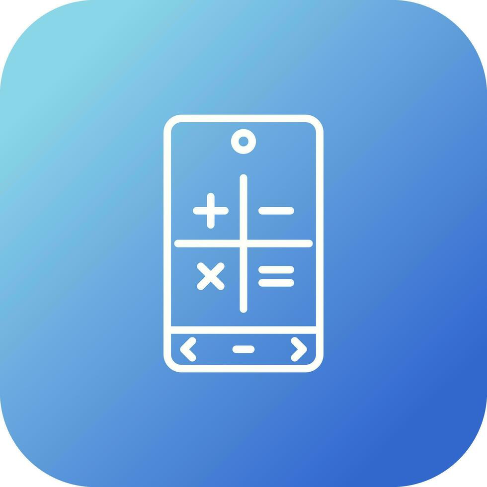 rekenmachine vector pictogram