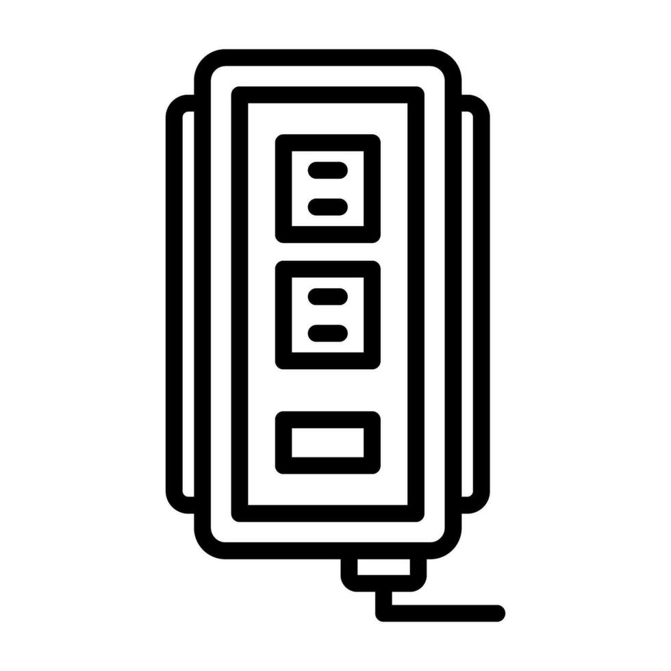 stopcontact vector pictogram