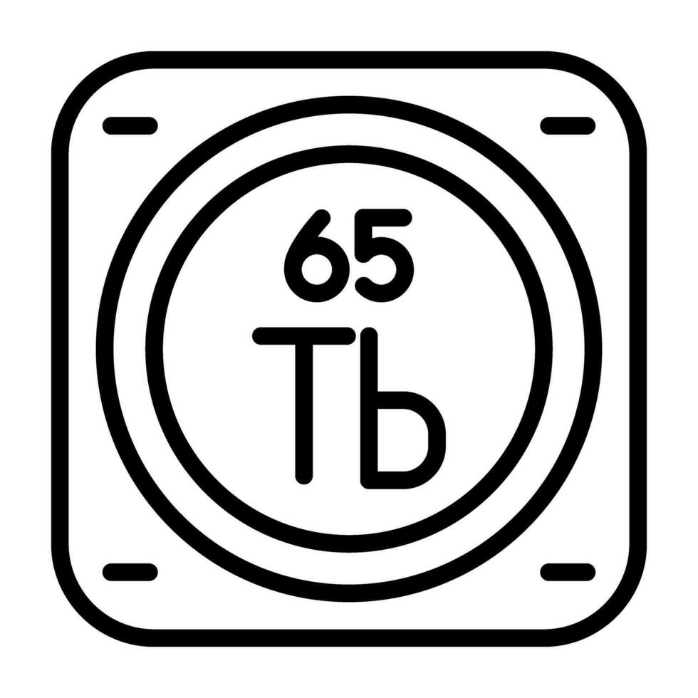 chemisch element vector icoon