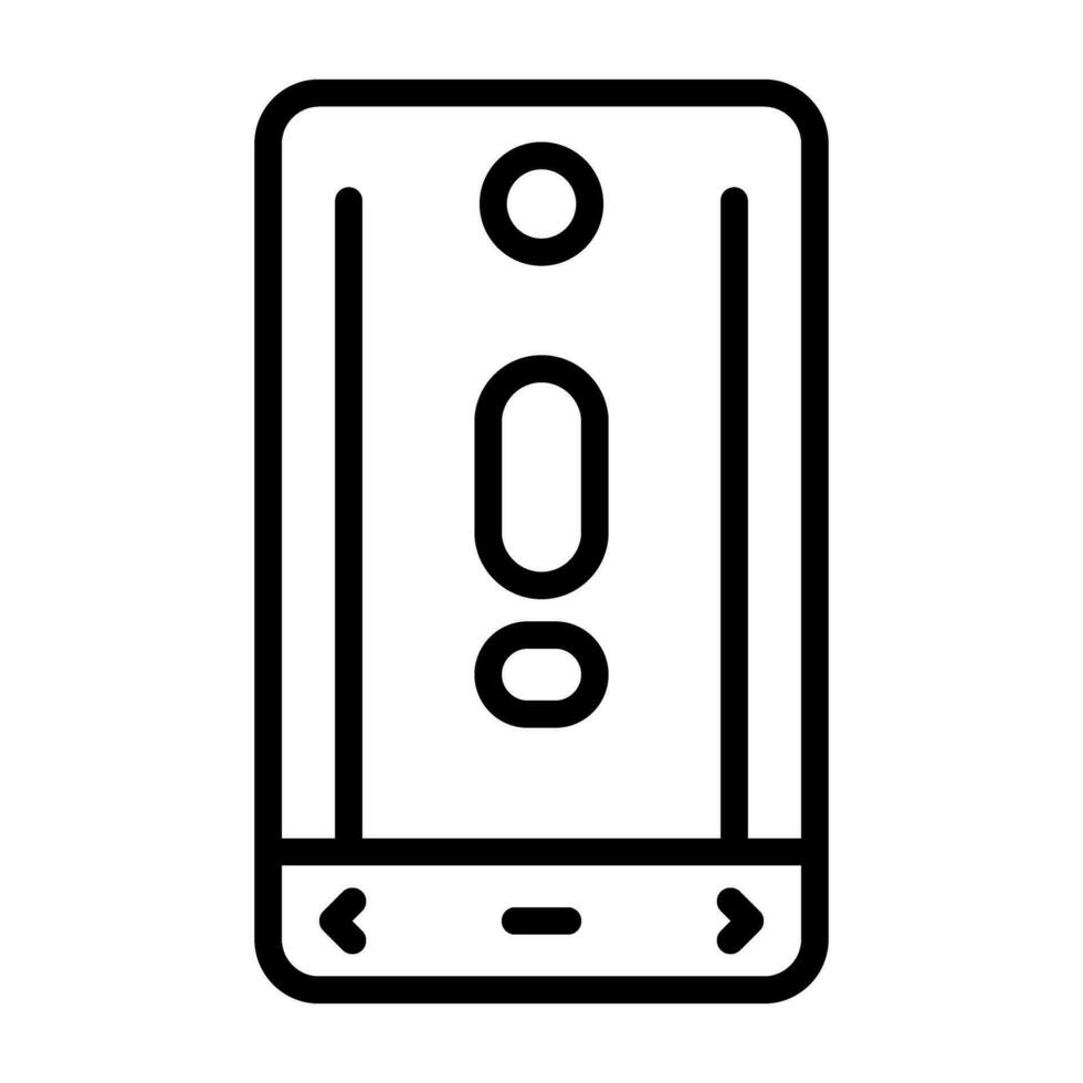 smartphone vector icoon