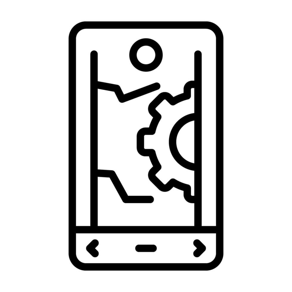 smartphone vector icoon