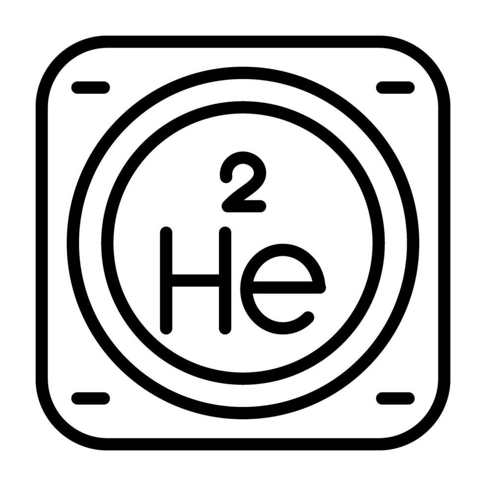 helium vector icoon