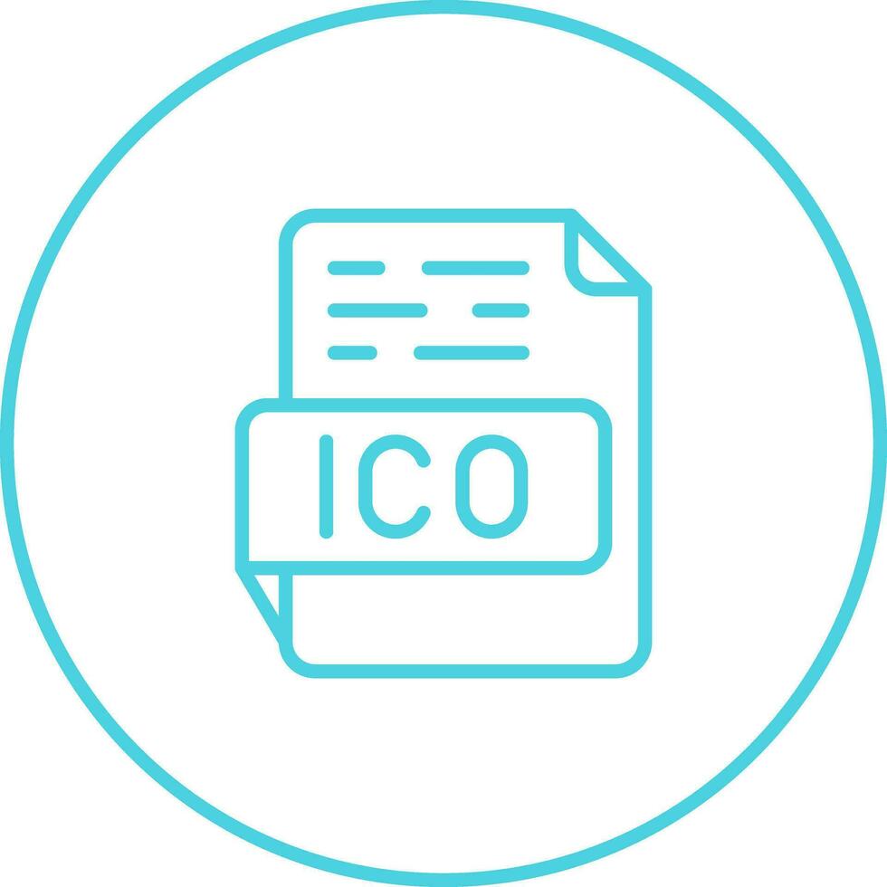 ico vector icoon