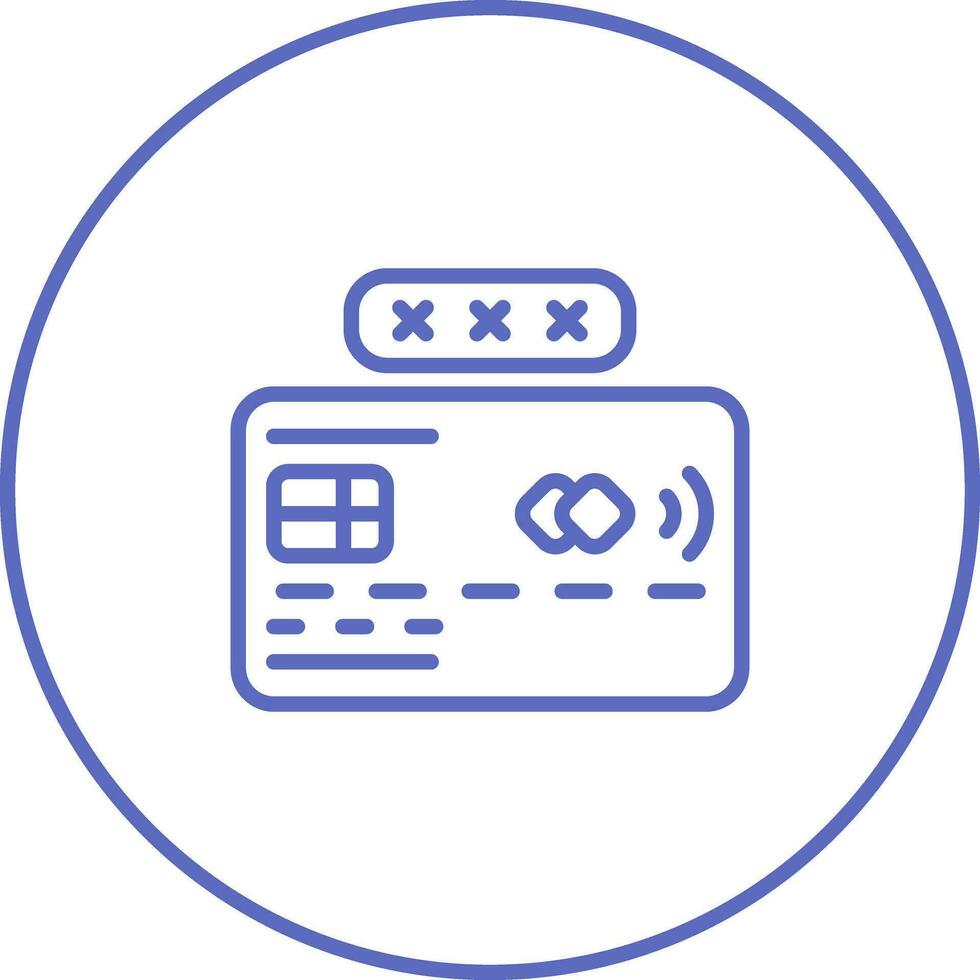 creditcard vector pictogram