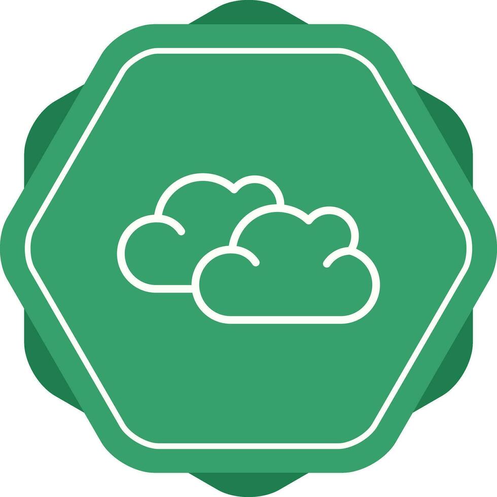 wolk vector pictogram