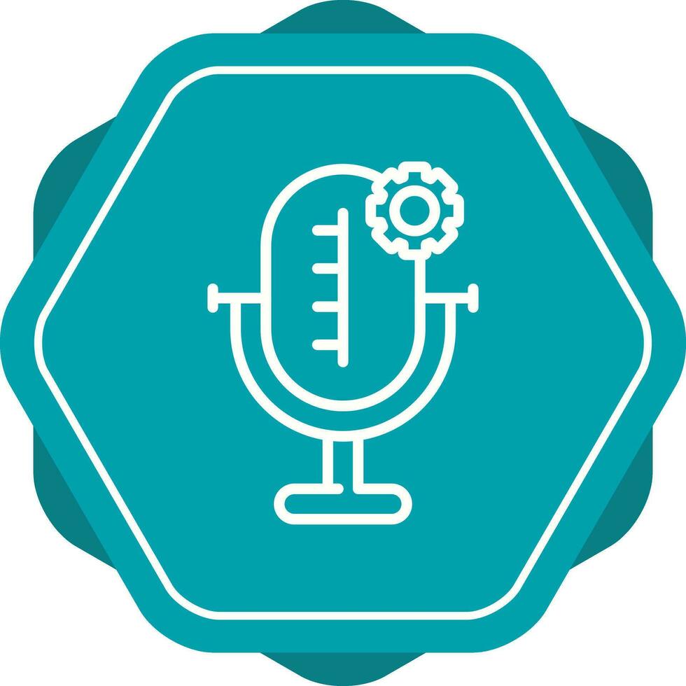 microfoon vector pictogram