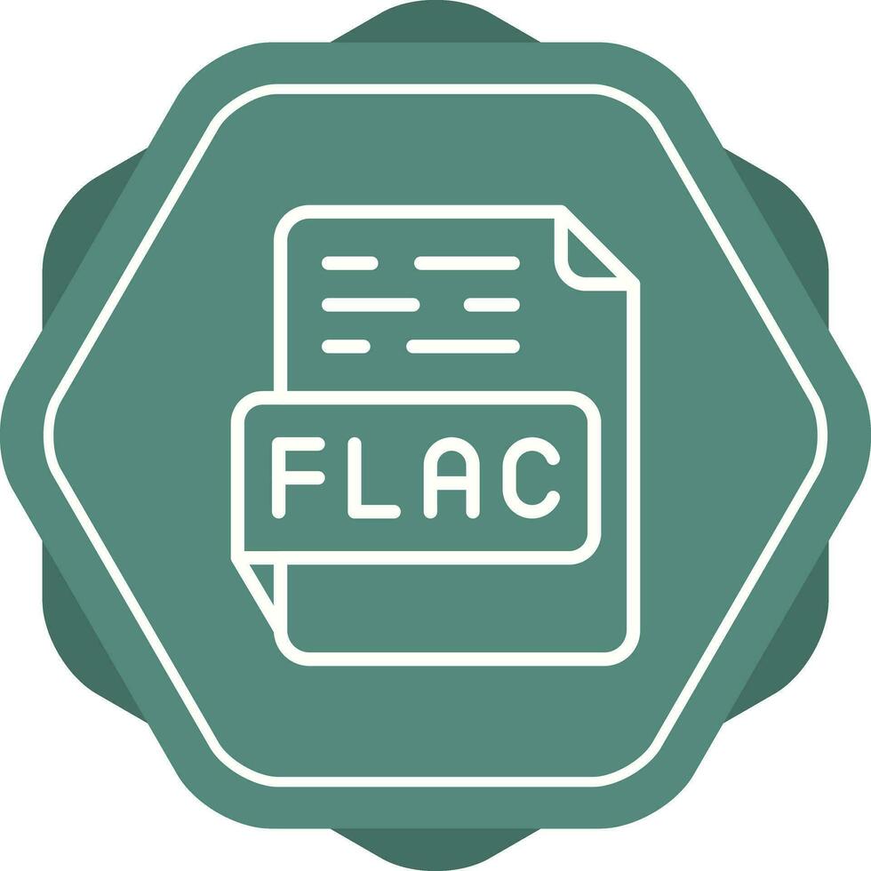 flac vector icoon