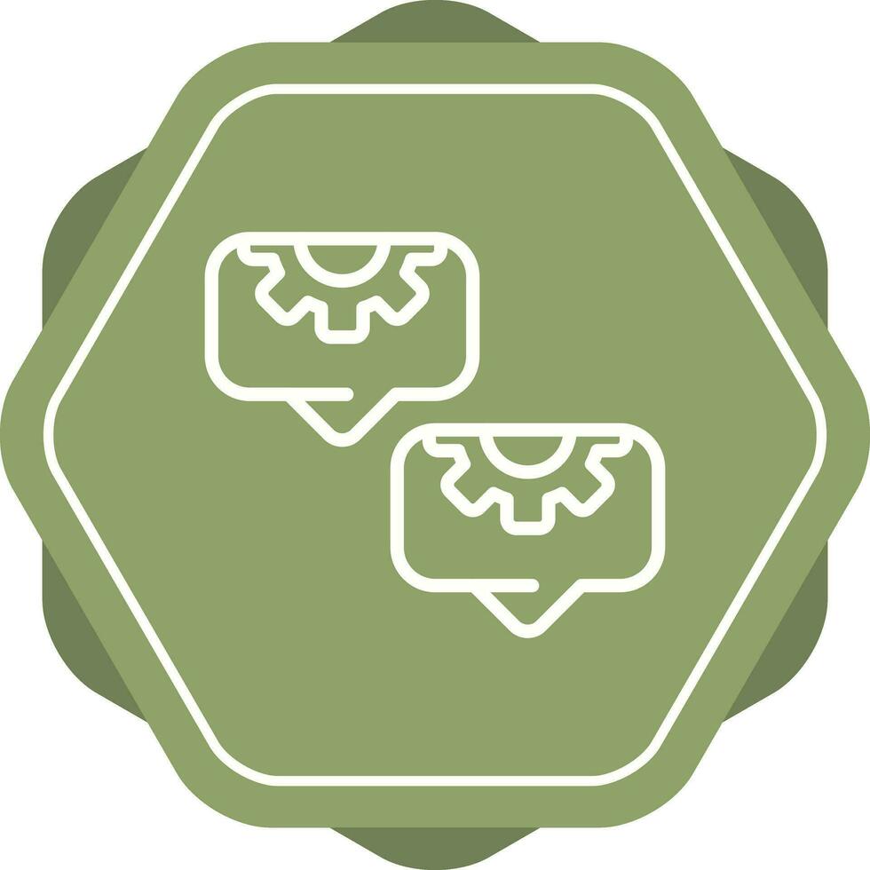 toespraak bubble vector icon