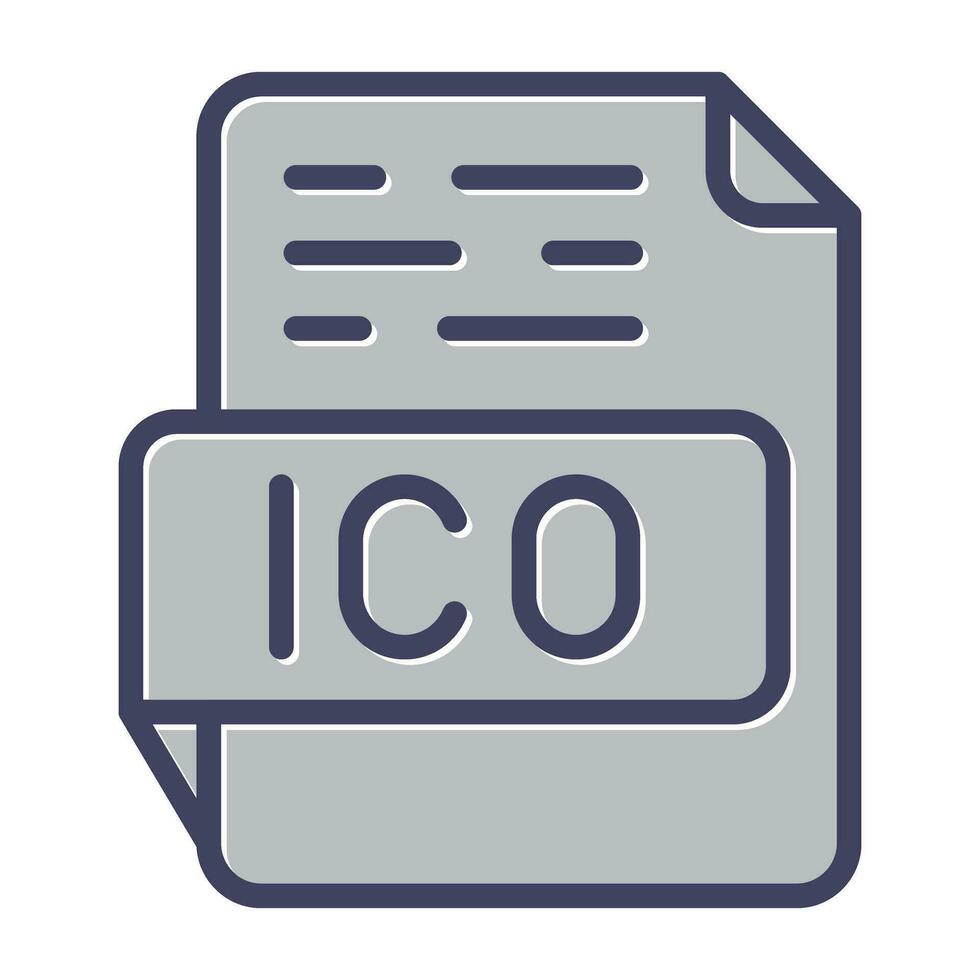 ico vector icoon