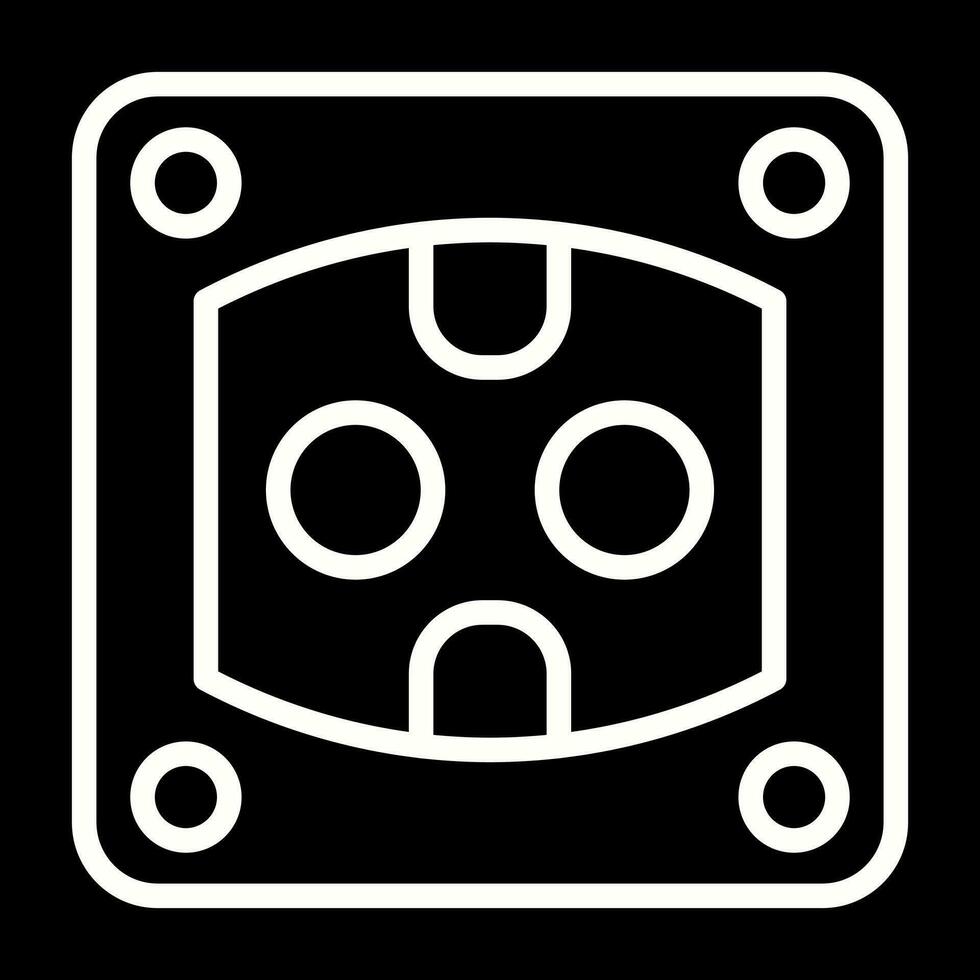 stopcontact vector pictogram