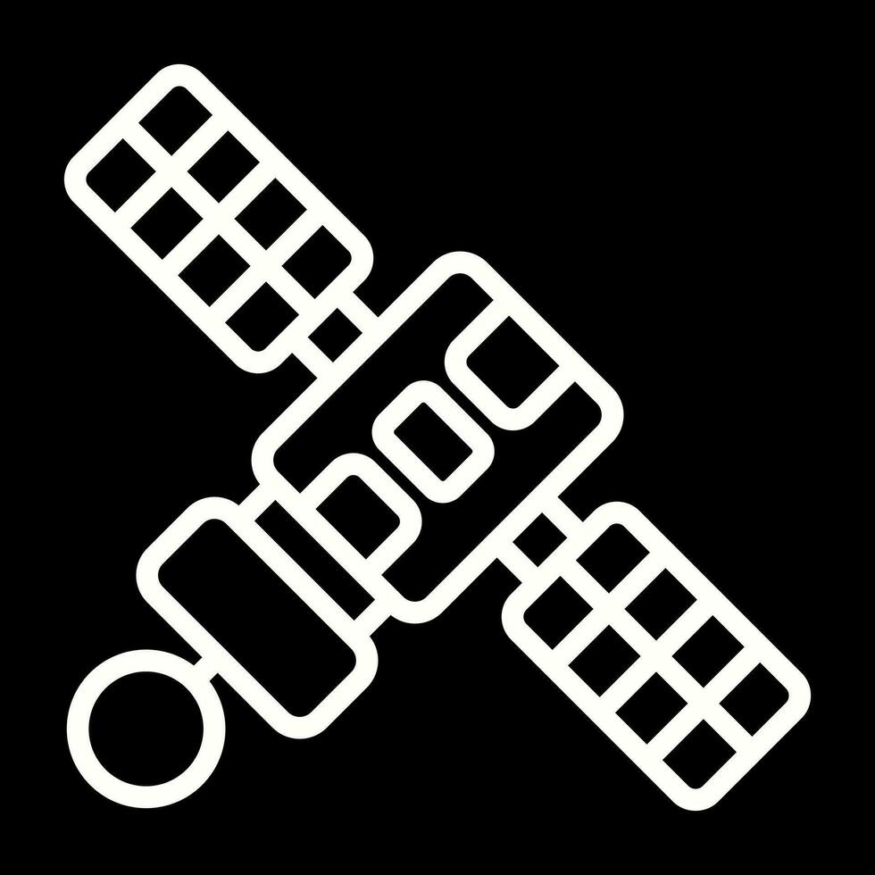 satelliet vector pictogram