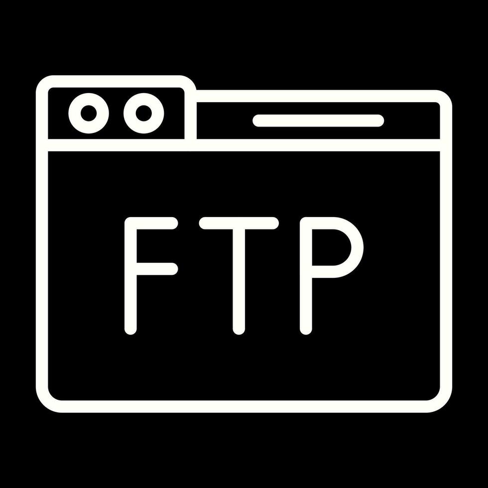 ftp vector icoon