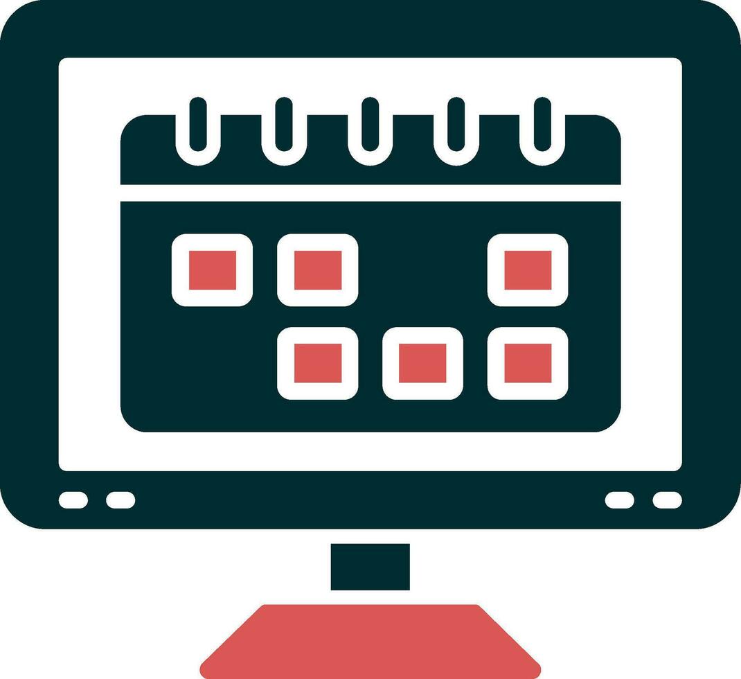 kalender vector pictogram