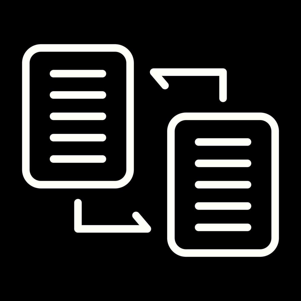 document distributie vector icoon