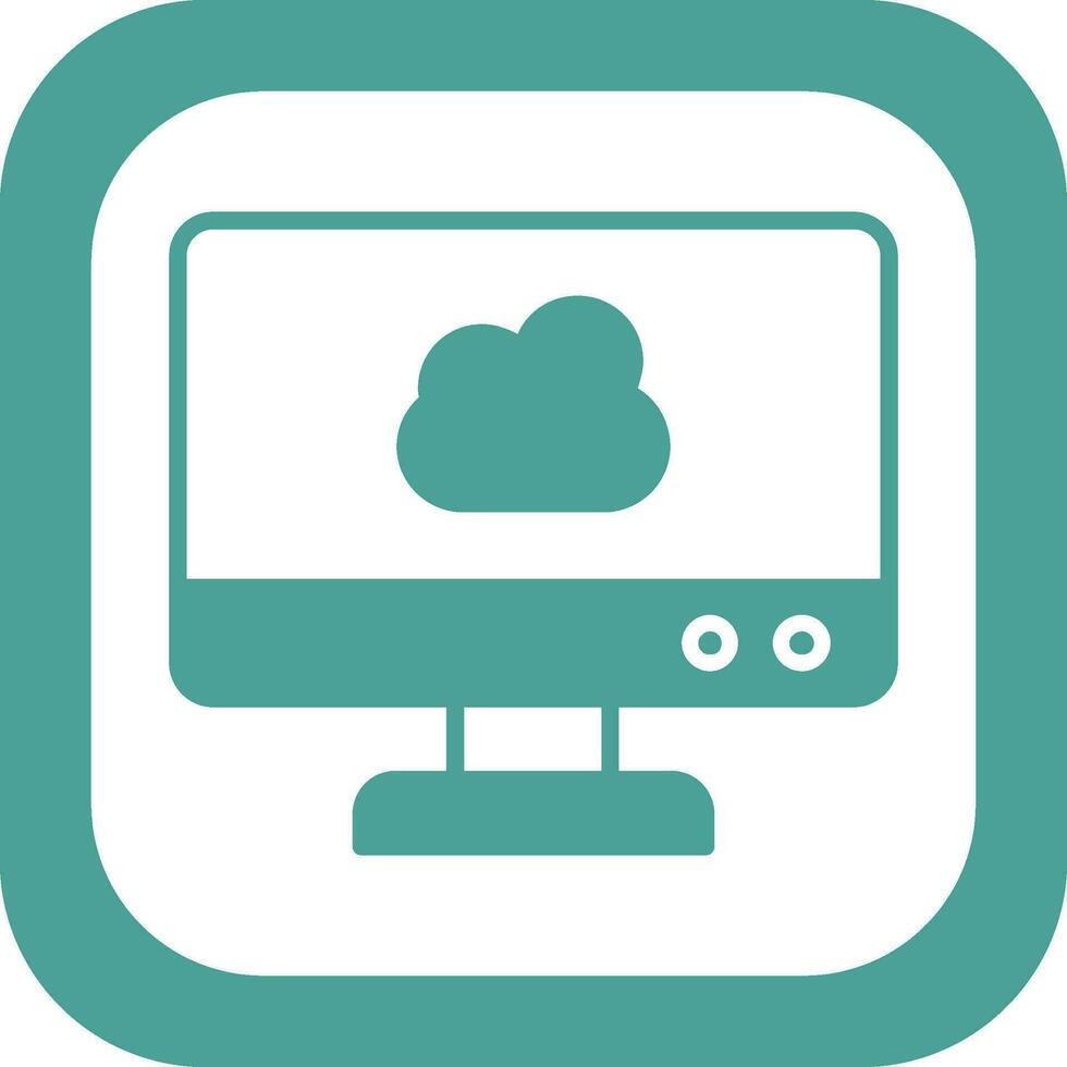 cloud computing vector icon