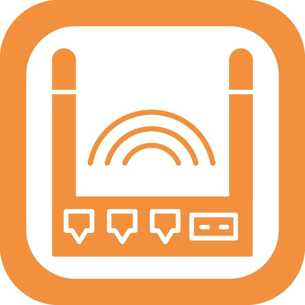 router vector pictogram