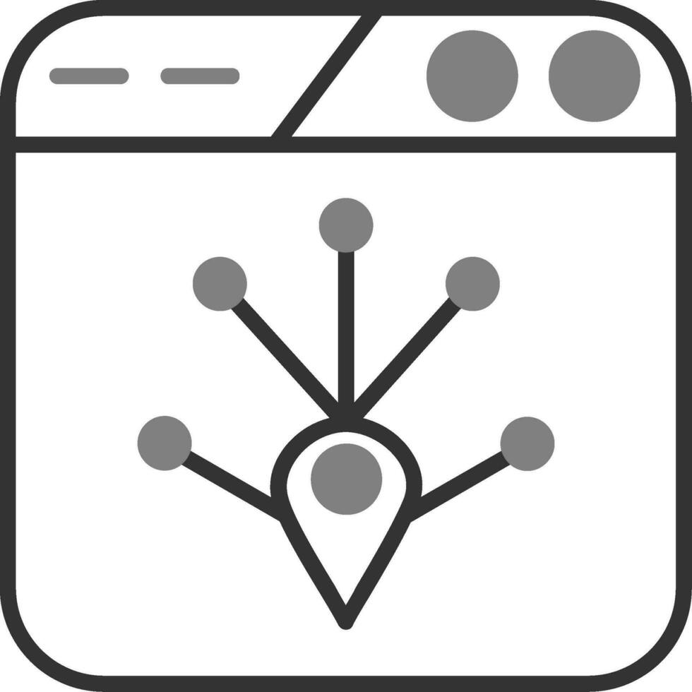 navigatie vector pictogram