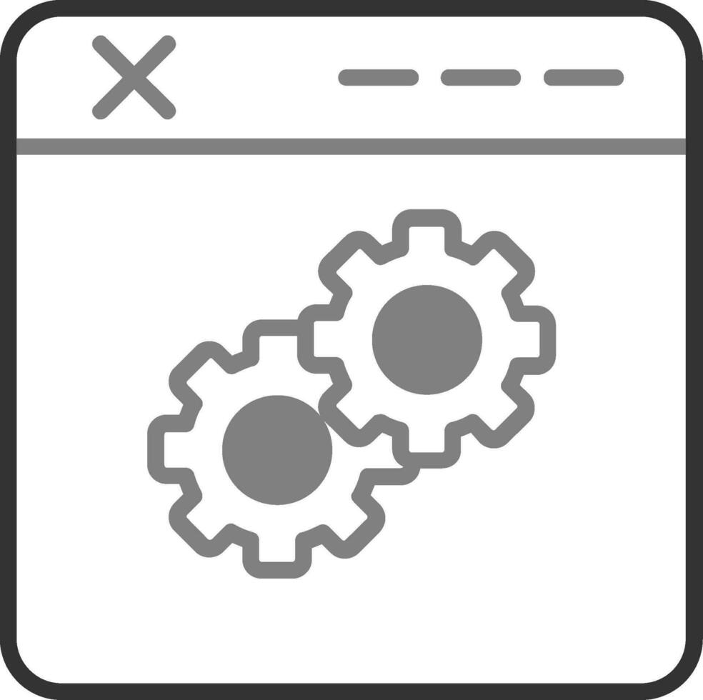 browser vector pictogram