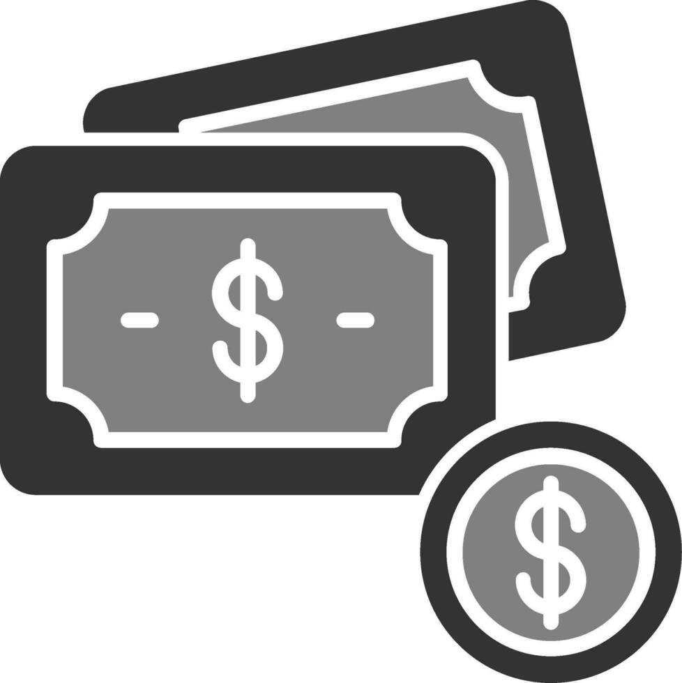 geld vector pictogram