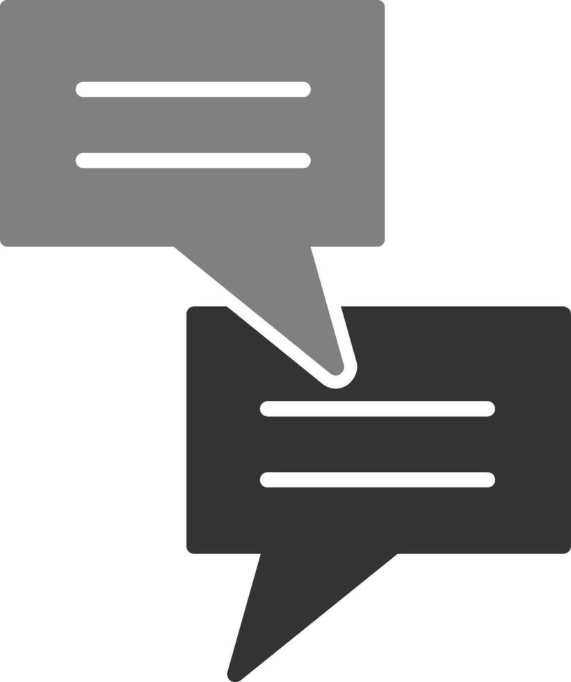 conversatie vector icoon