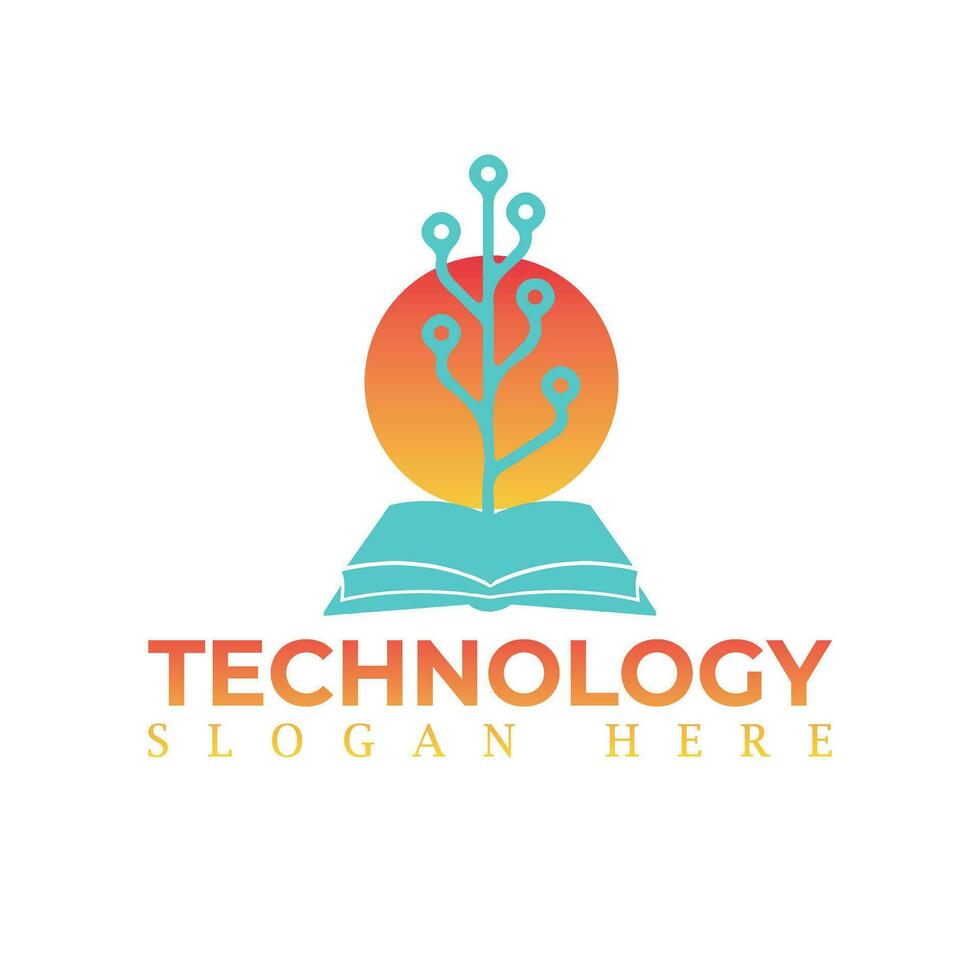 vector logo voor zakelijke identiteit, technologie, biotechnologie, internetten, systeem, kunstmatig intelligentie- en computer. technologie logo ontwerp vector sjabloon.