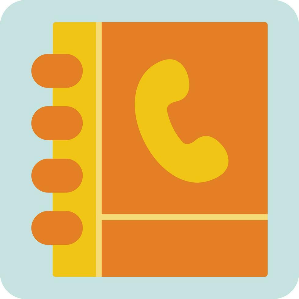 telefoon boek vector icoon