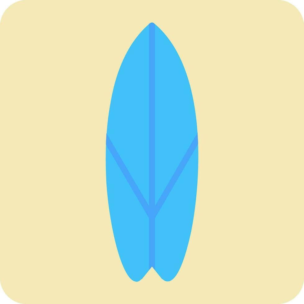 surfplank vector pictogram