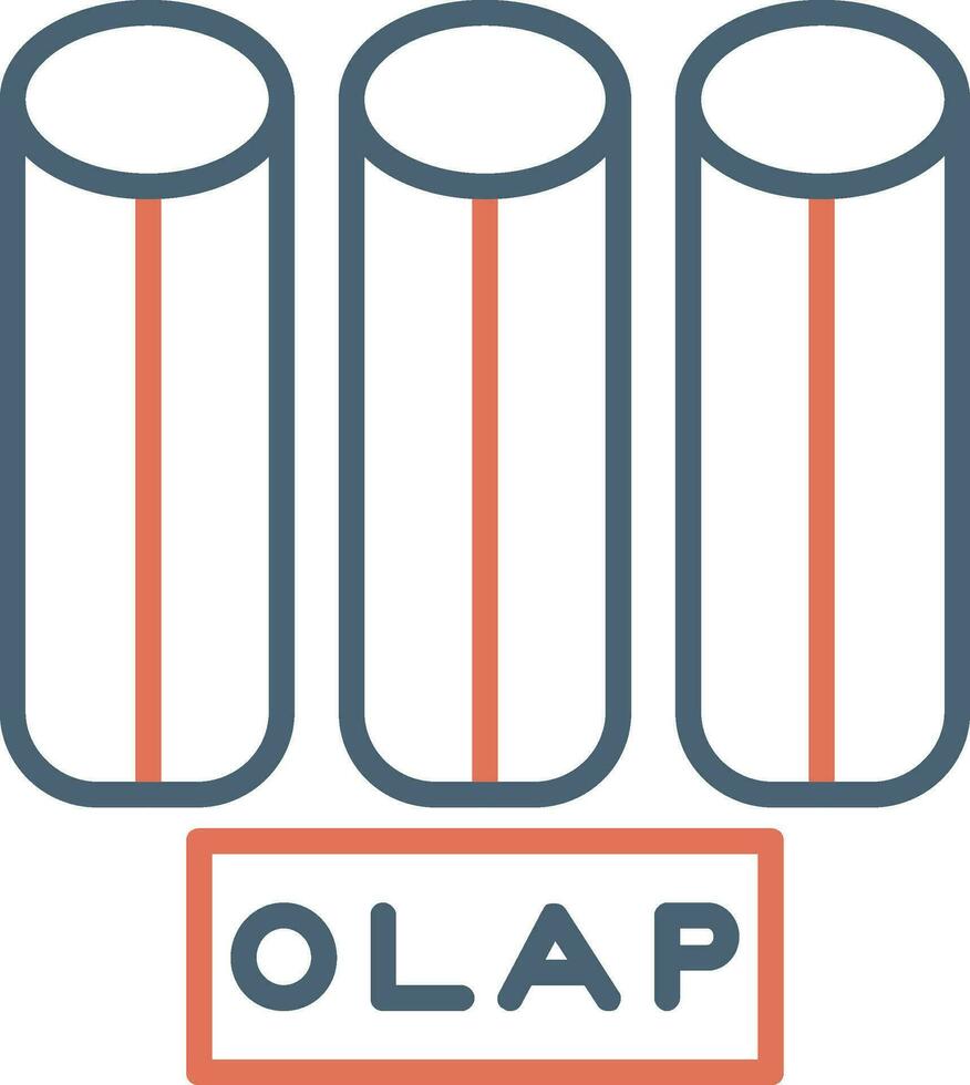 olap vector icoon