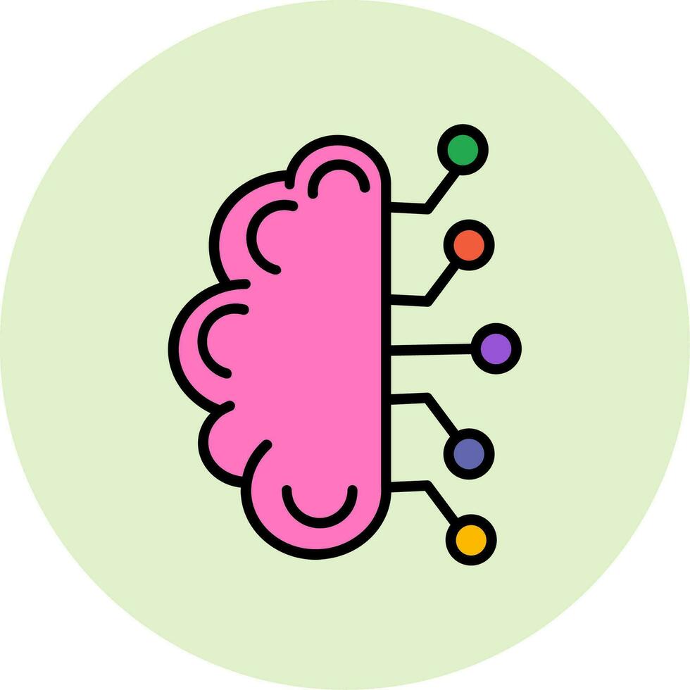 kunstmatig intelligentie- vector icoon