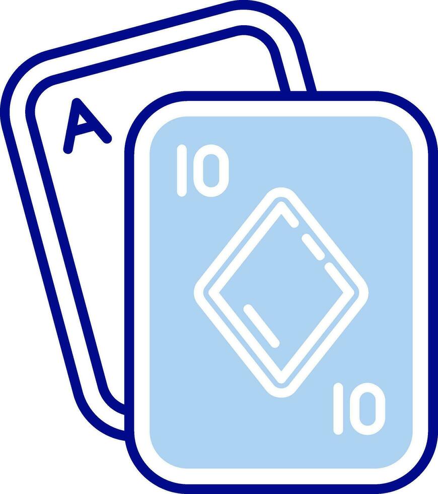 poker lijn gevulde icoon vector