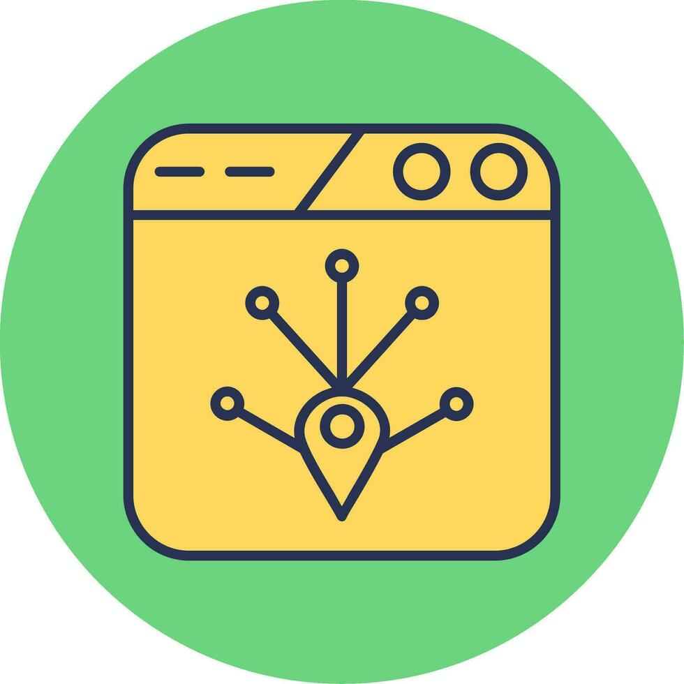 navigatie vector pictogram