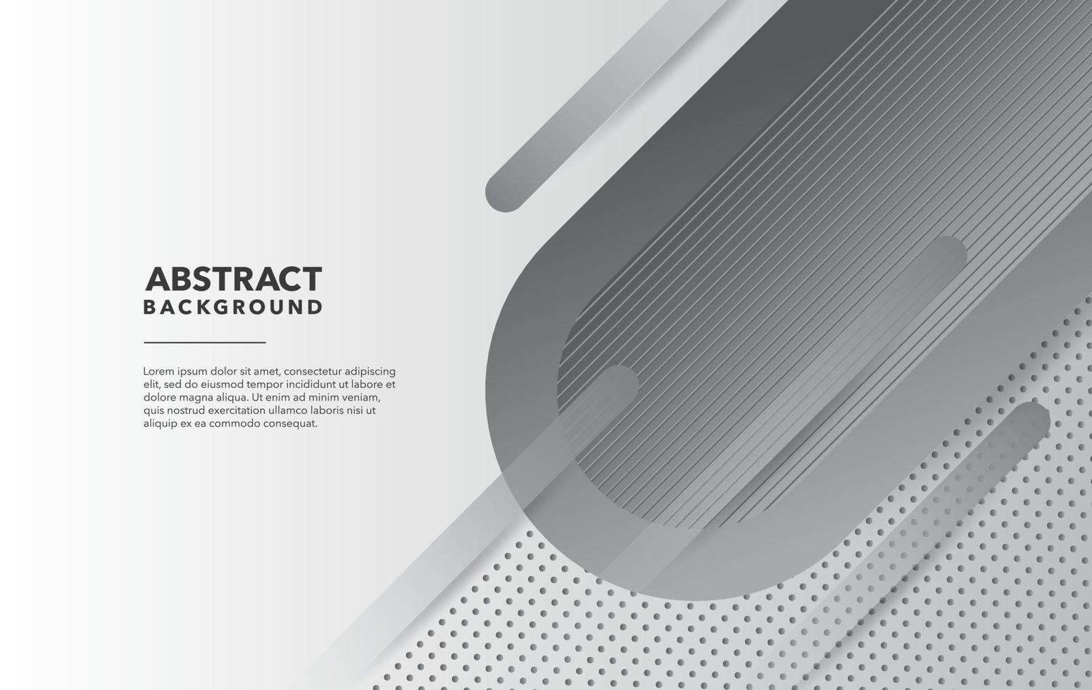wit grijs modern abstract ontwerp als achtergrond vector
